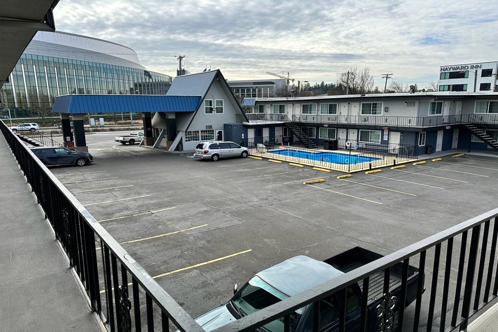 Hotel Parking Area